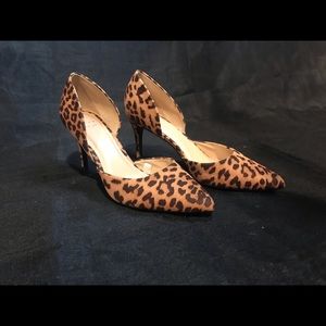 Cheetah print heels